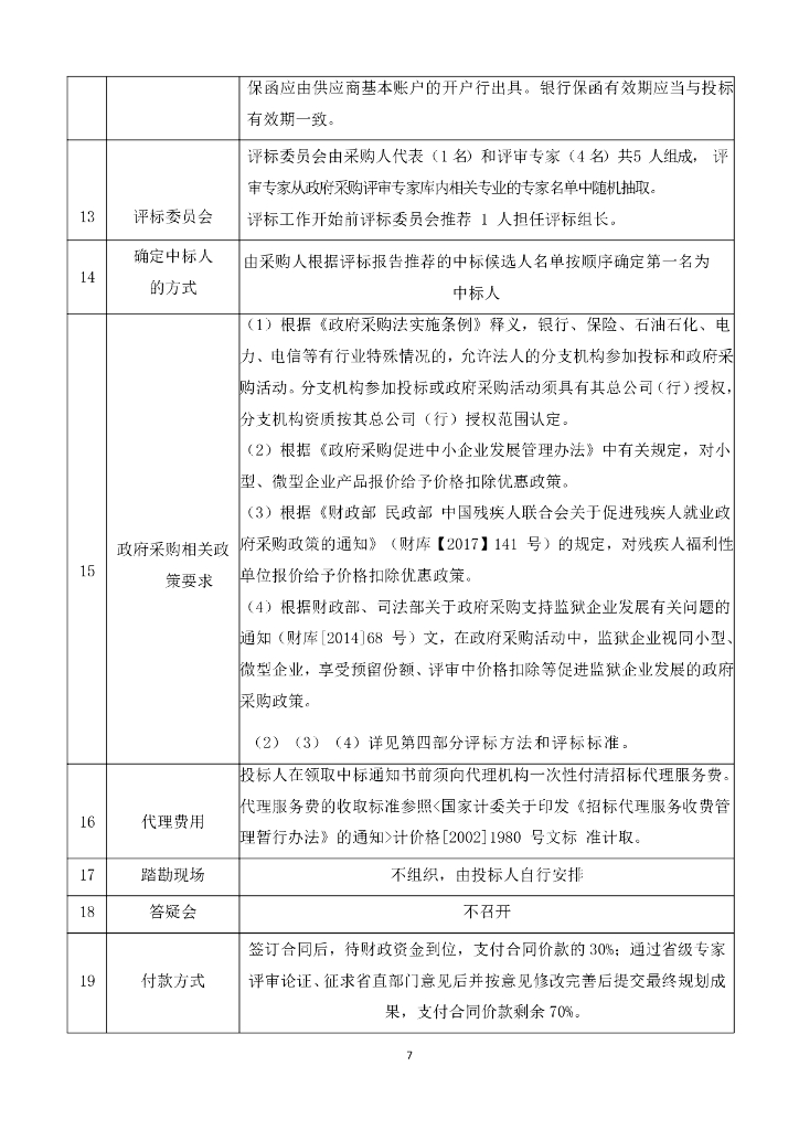 狼牙山风景名胜区总体规划编制项目招标文件_第8页