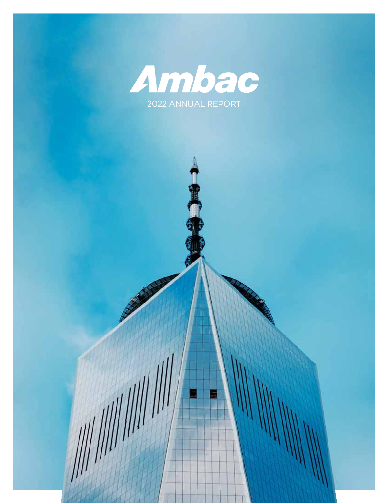 Ambac Financial Group, Inc.（AMBC）2022财年年度报告（英文版）