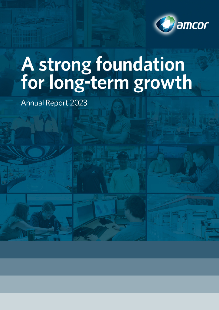 Amcor Ltd.（AMCRF）2023财年年度报告（英文版）