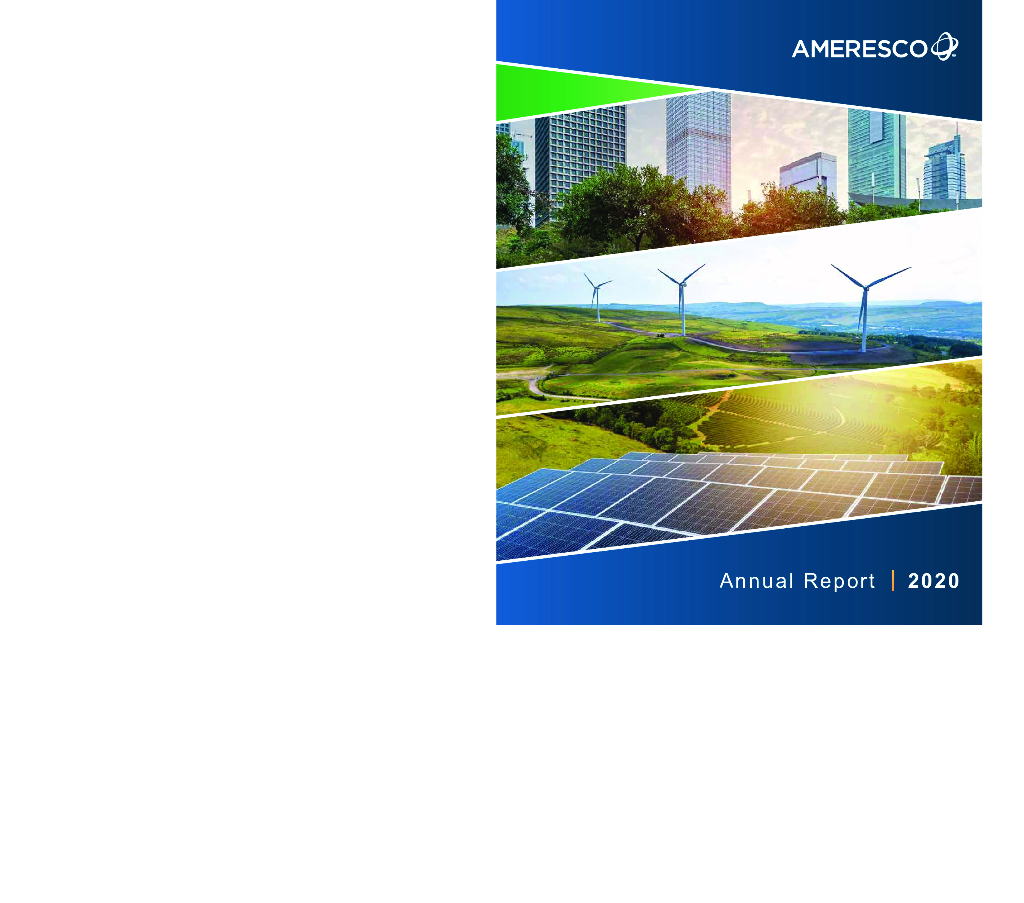 Ameresco Inc.（AMRC）2020财年年度报告（英文版）