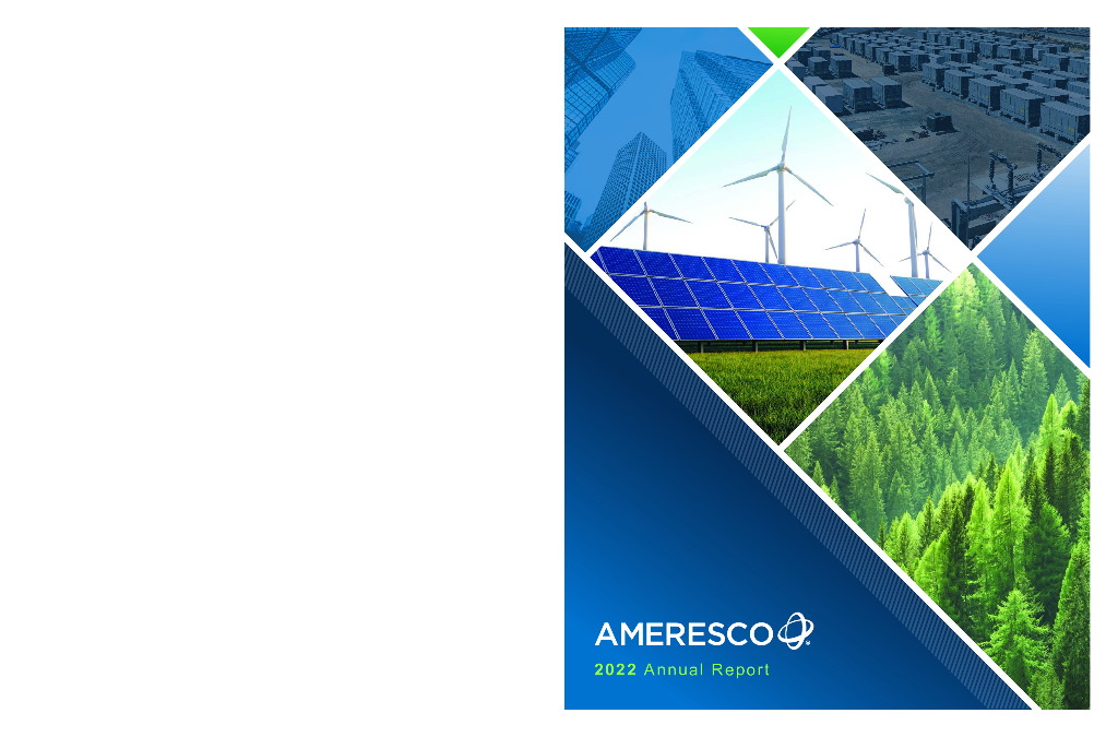 Ameresco Inc.（AMRC）2022财年年度报告（英文版）