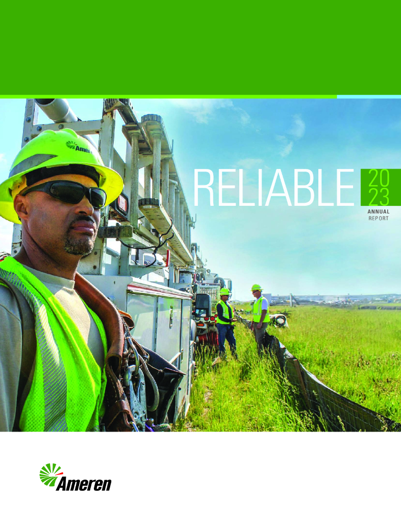 Ameren Corporation（AEE）2023财年年度报告（英文版）