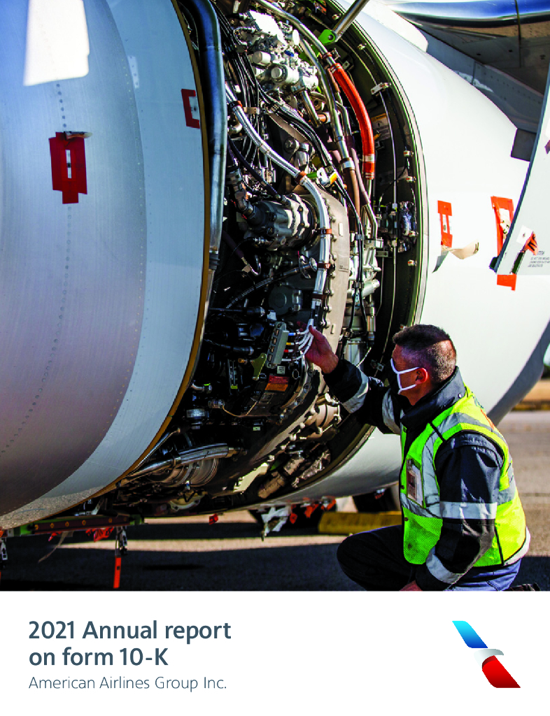 American Airlines Group（AAL）2020财年年度报告（英文版）