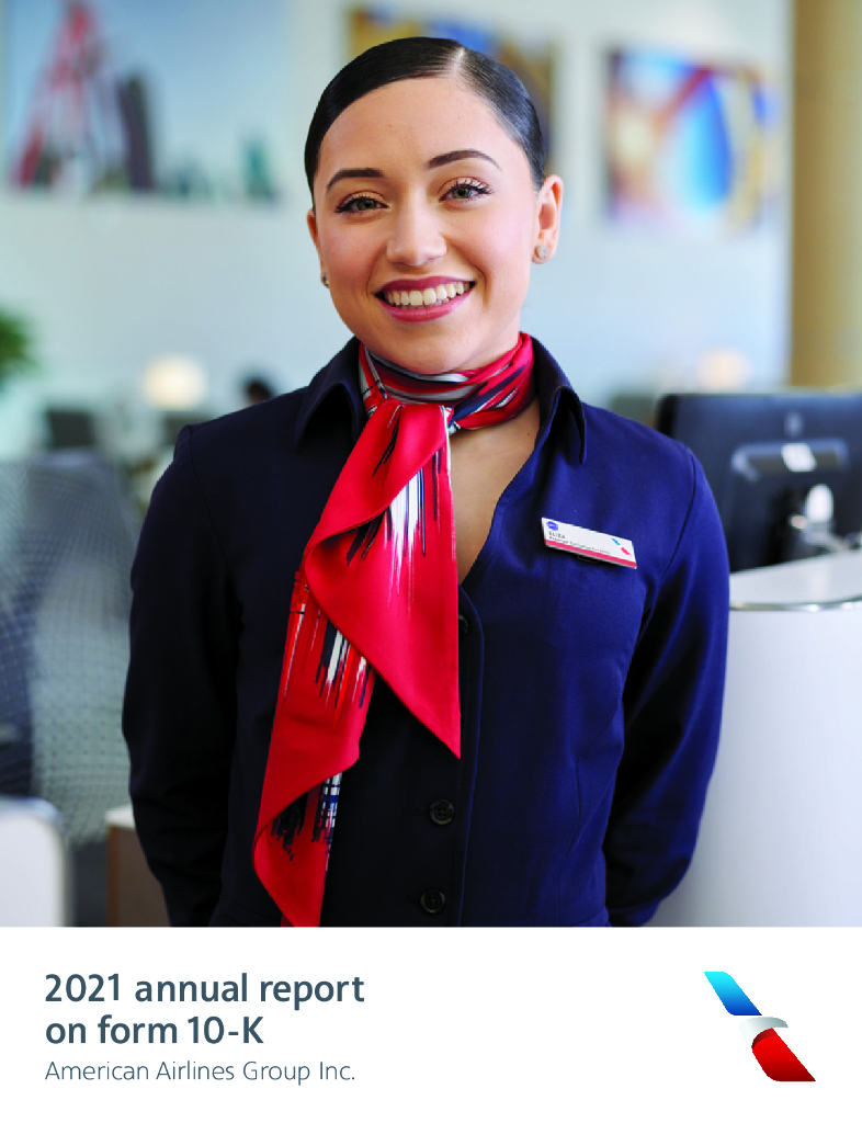 American Airlines Group（AAL）2021财年年度报告（英文版）
