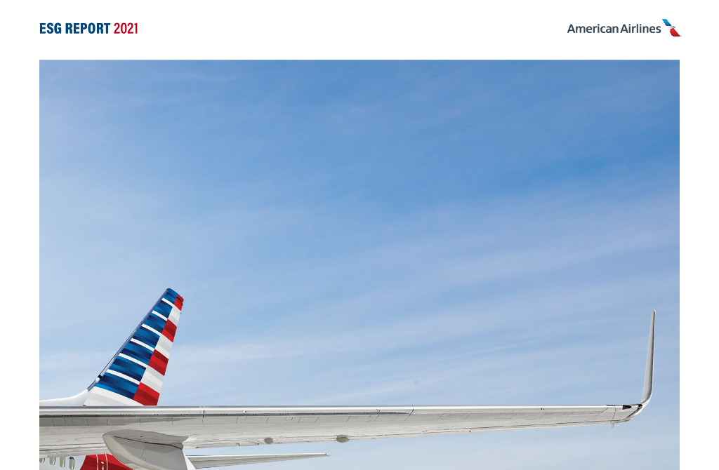 American Airlines Group（AAL）2021年ESG报告（英文版）