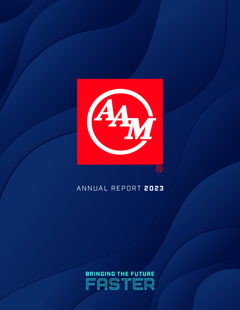 American Axle & Manufacturing Holdings Inc.（AXL）2023财年年度报告（英文版）