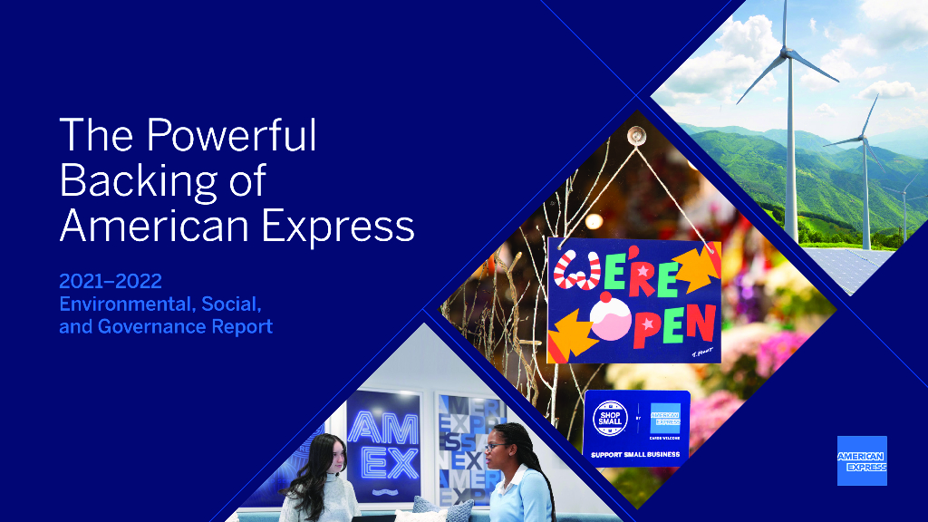 American Express Company（AXP）2021年ESG报告（英文版）