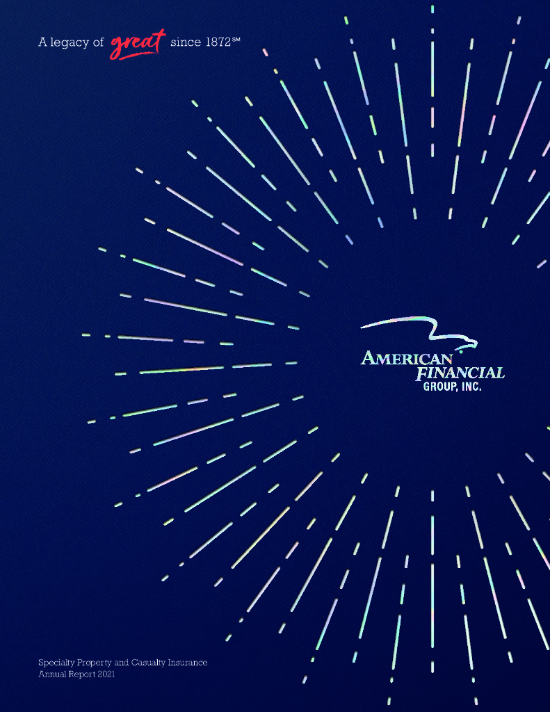 American Financial Group Inc.（AFG）2021财年年度报告（英文版）