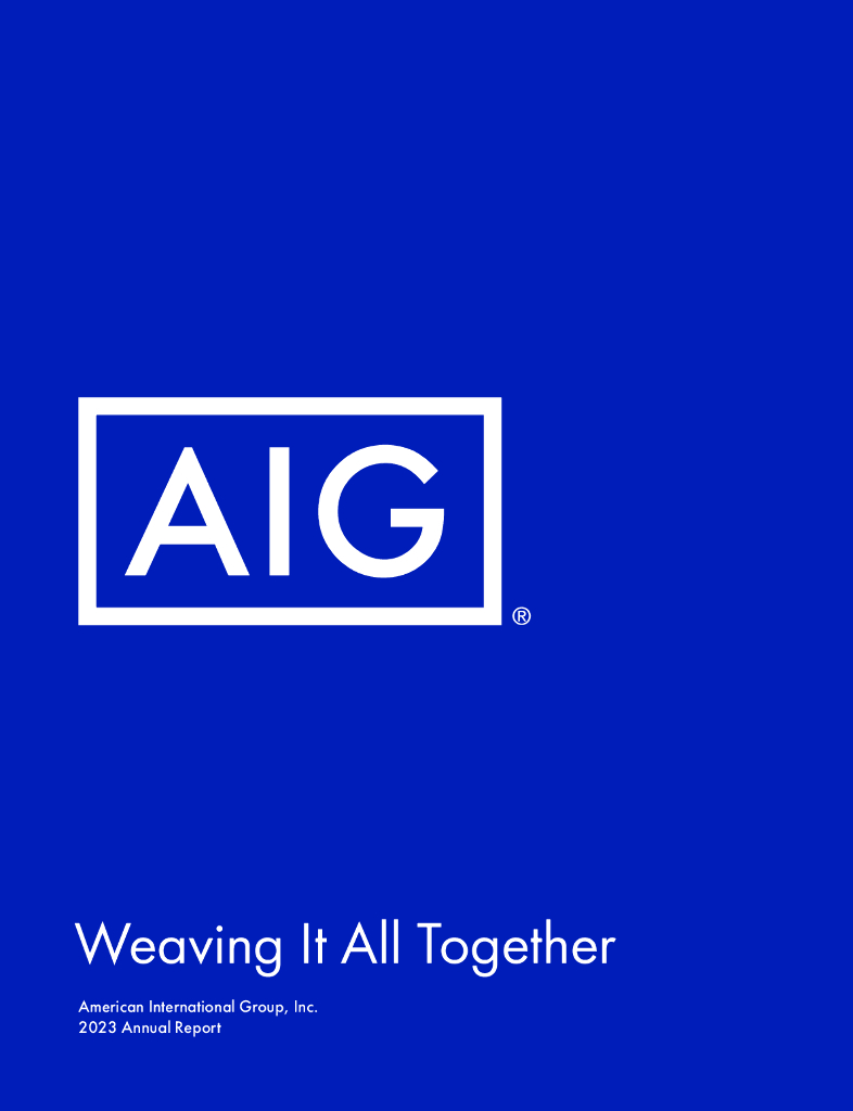 American International Group, Inc.（AIG）2023财年年度报告（英文版）