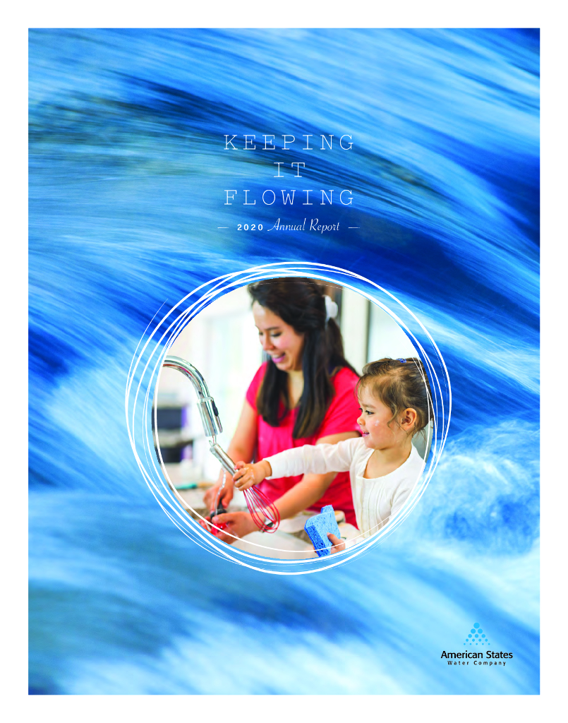 American States Water Company（AWR）2020财年年度报告（英文版）