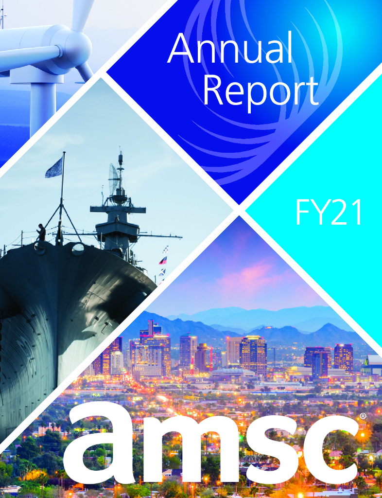 American Superconductor Corporation（AMSC）2021财年年度报告（英文版）