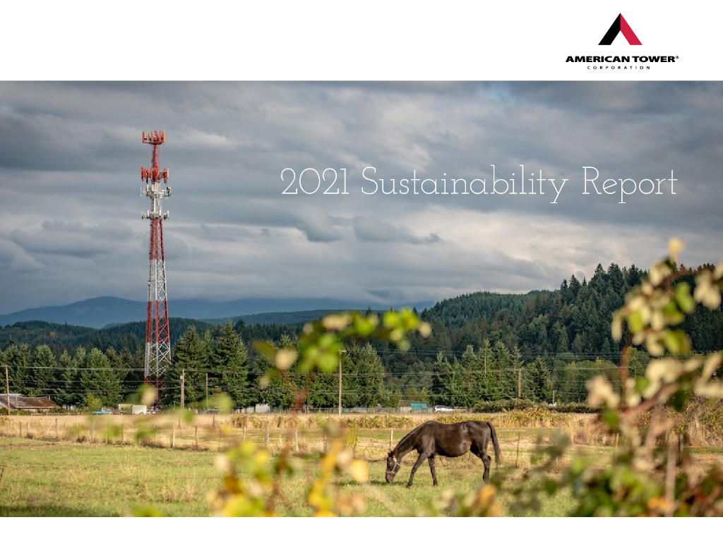 American Tower Corporation（AMT）2021年可持续发展报告（英文版）