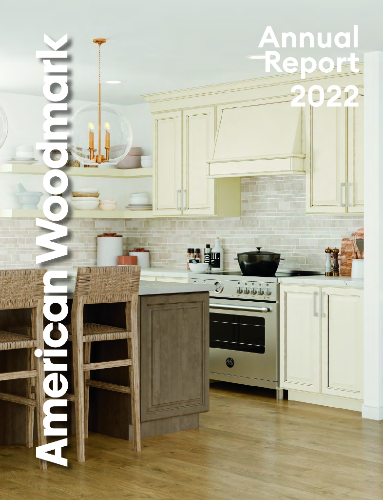 American Woodmark Corp.（AMWD）2022财年年度报告（英文版）