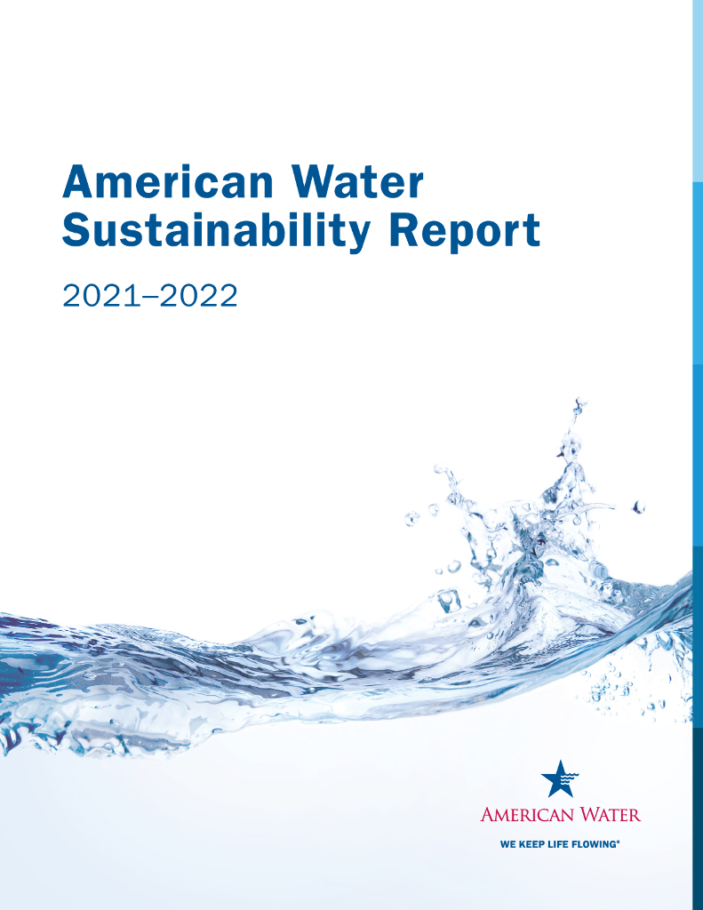American Water Works Company Inc.（AWK）2021年可持续发展报告（英文版）