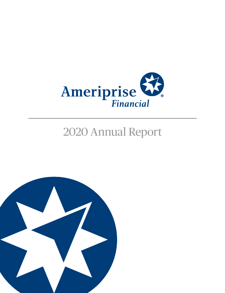 Ameriprise Financial Inc.（AMP）2020财年年度报告（英文版）