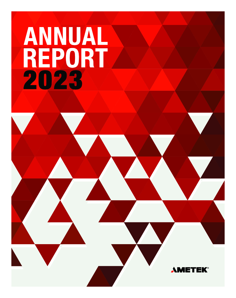 Ametek Inc.（AME）2023财年年度报告（英文版）