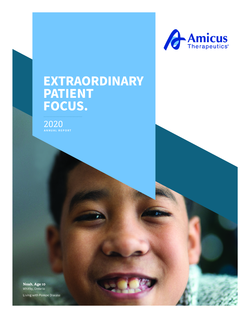 Amicus Therapeutics, Inc.（FOLD）2020财年年度报告（英文版）
