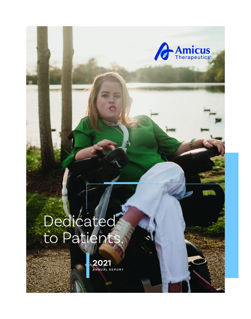 Amicus Therapeutics, Inc.（FOLD）2021财年年度报告（英文版）
