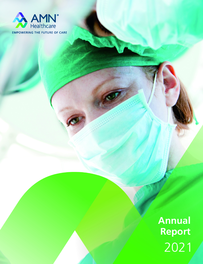 AMN Healthcare Services Inc.（AMN）2021财年年度报告（英文版）