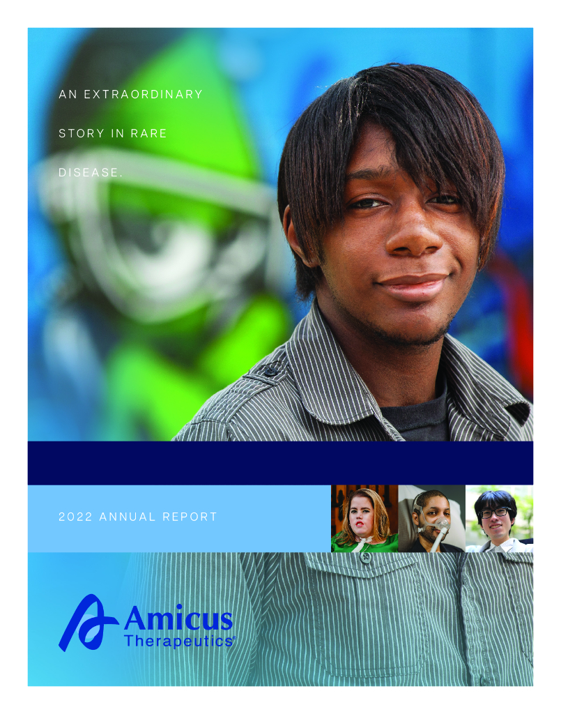 Amicus Therapeutics, Inc.（FOLD）2022财年年度报告（英文版）