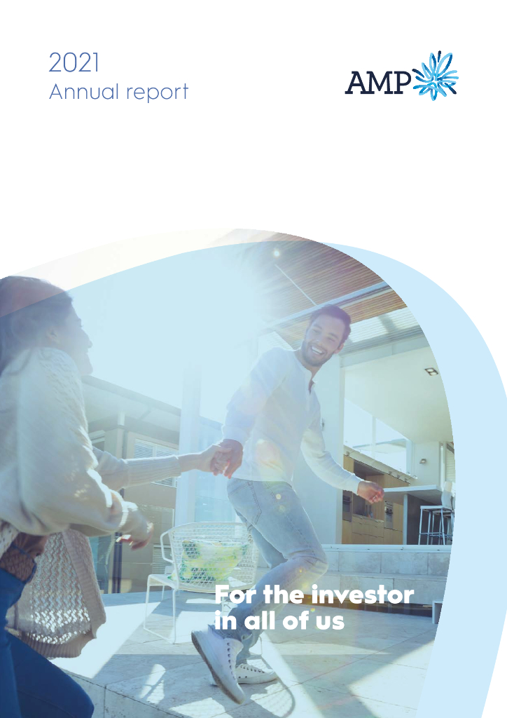 AMP Limited（AMP）2021财年年度报告（英文版）