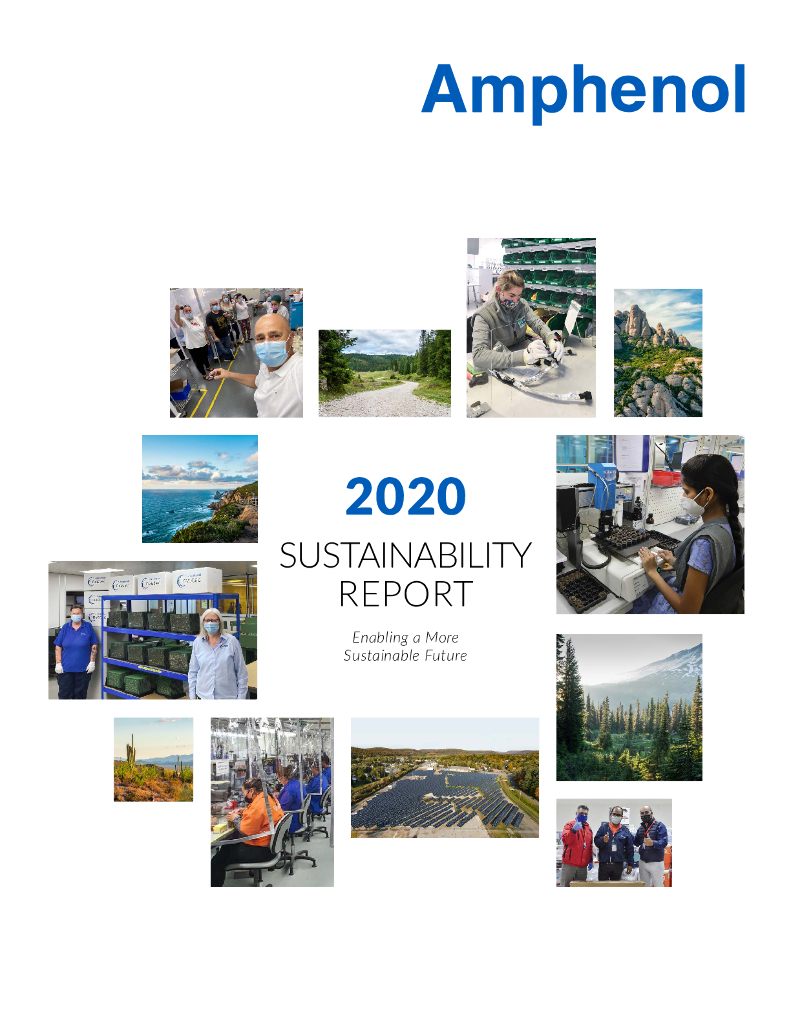 Amphenol Corporation（APH）2020年可持续发展报告（英文版）