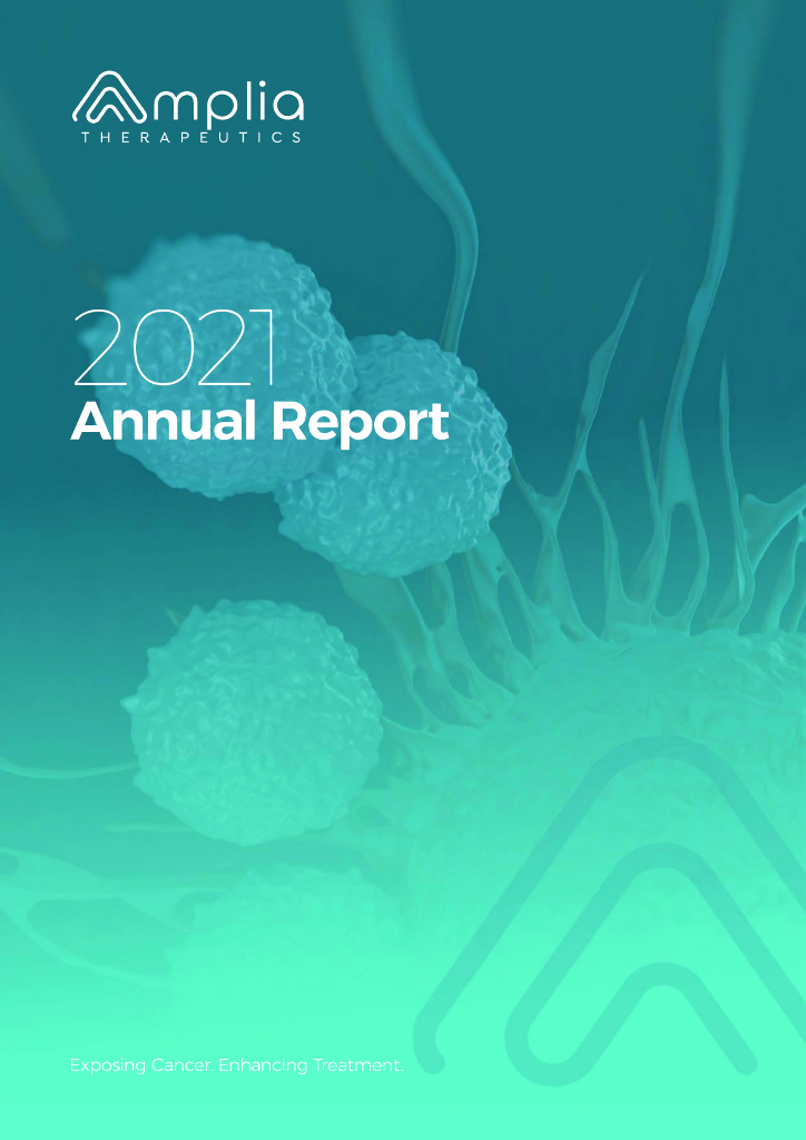 Amplia Therapeutics（ATX）2021财年年度报告（英文版）