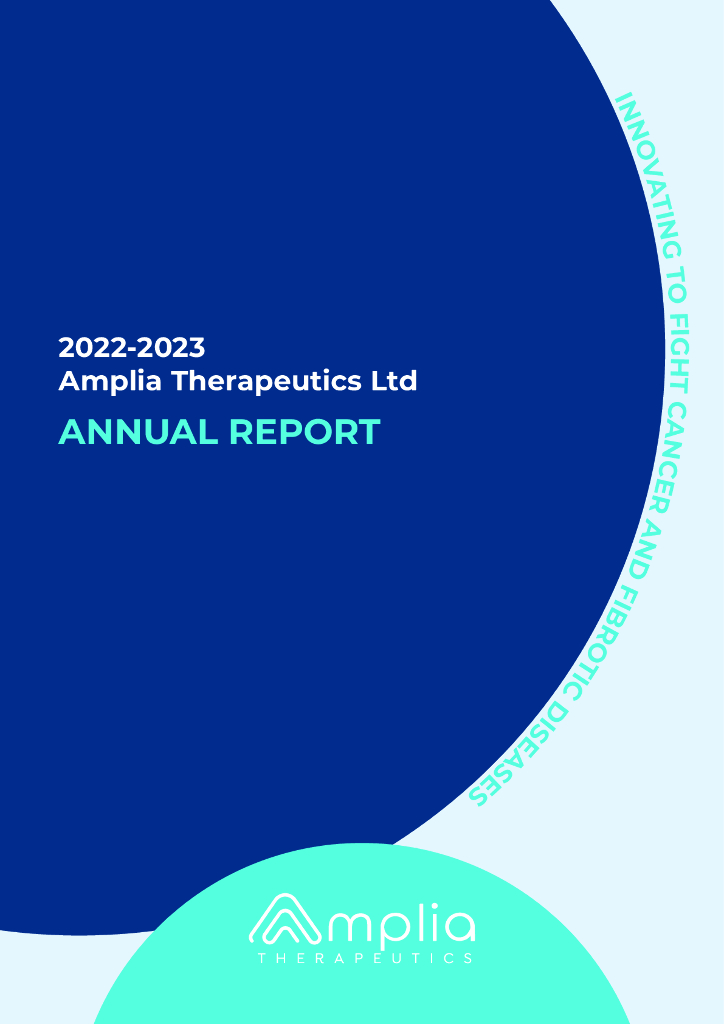 Amplia Therapeutics（ATX）2023财年年度报告（英文版）