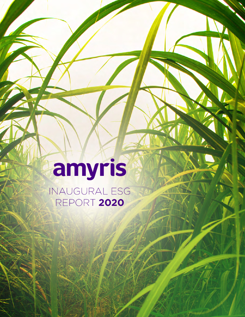 Amyris（AMRS）2020年ESG报告（英文版）