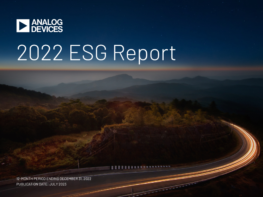 Analog Devices Inc.（ADI）2022年ESG报告（英文版）