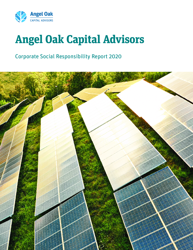 Angel Oak Mortgage REIT, Inc.（AOMR）2020年社会责任报告（英文版）