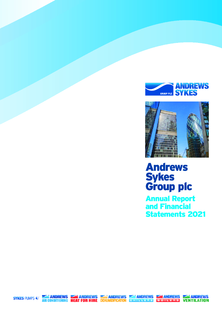 Andrews Sykes Group plc（ASY）2021财年年度报告（英文版）