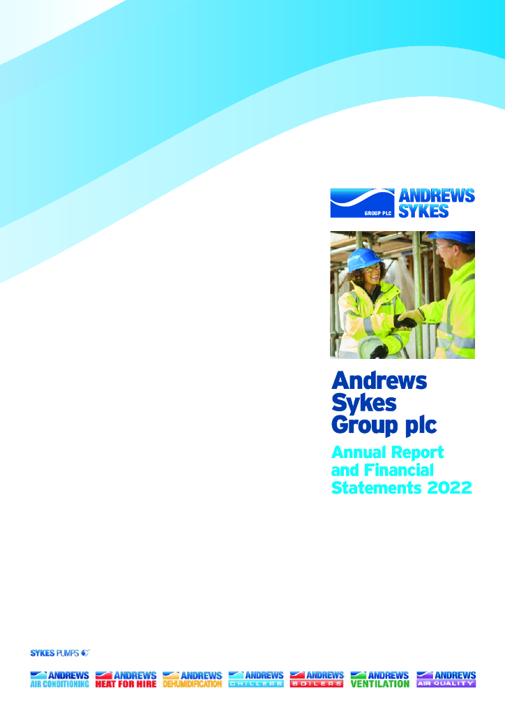 Andrews Sykes Group plc（ASY）2022财年年度报告（英文版）