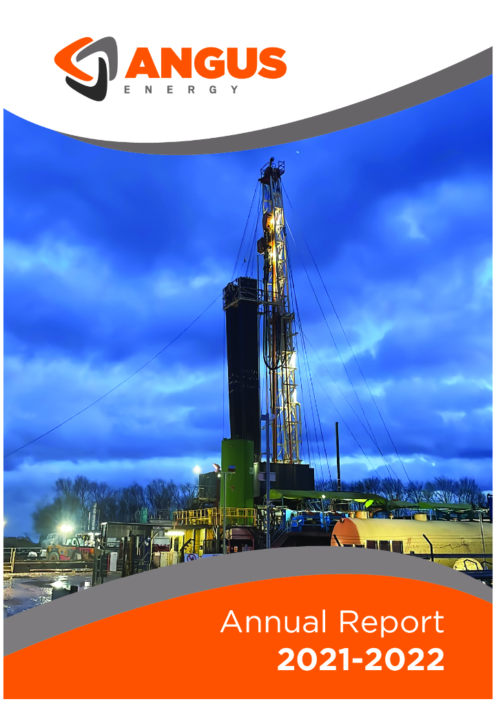 Angus Energy PLC（ANGS）2022财年年度报告（英文版）