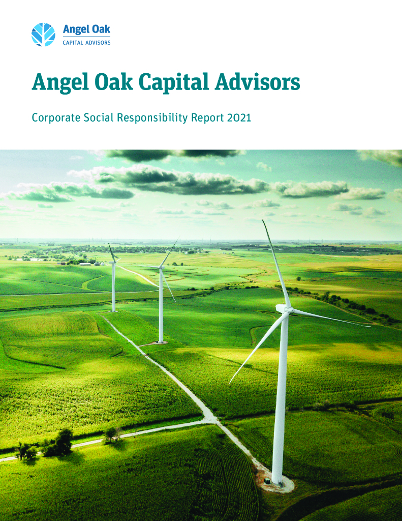 Angel Oak Mortgage REIT, Inc.（AOMR）2021年社会责任报告（英文版）