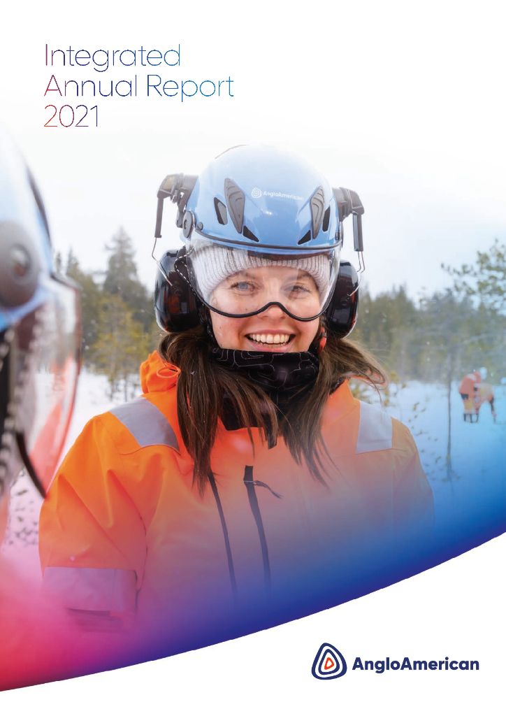 Anglo American plc（AAL）2021财年年度报告（英文版）