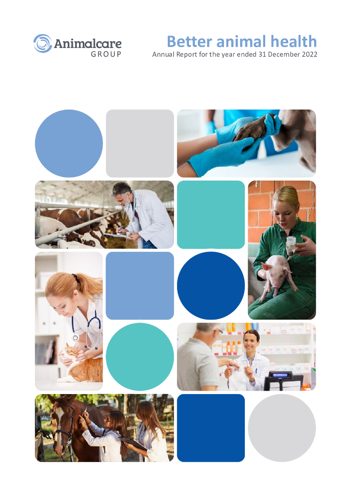 Animalcare Group plc（ANCR）2022财年年度报告（英文版）