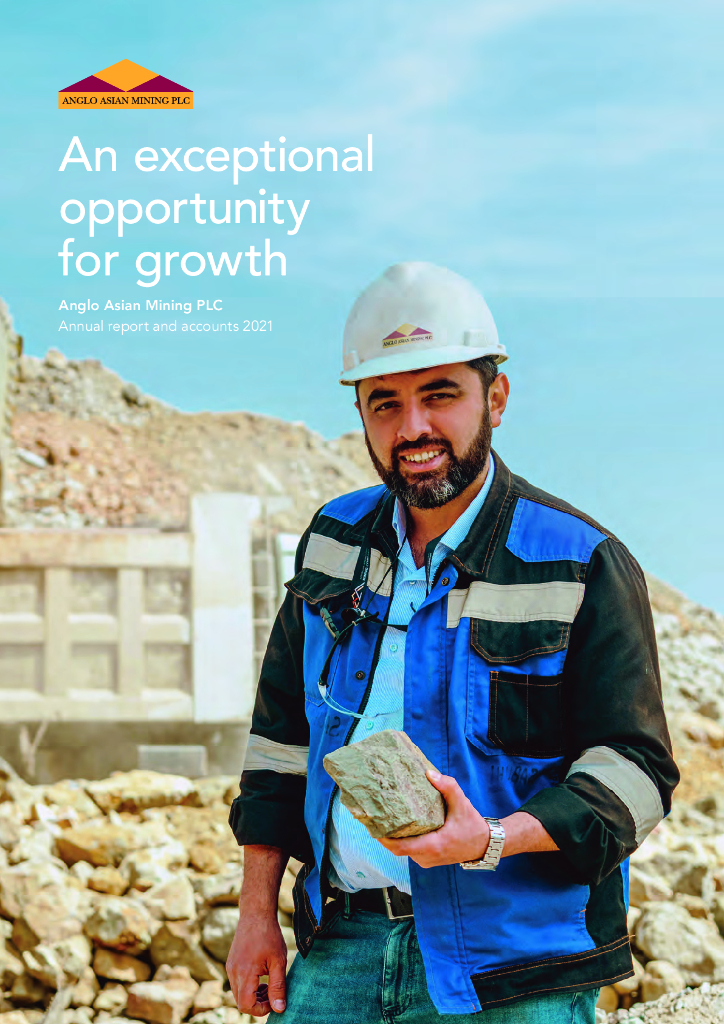 Anglo Asian Mining PLC（AAZ）2021财年年度报告（英文版）