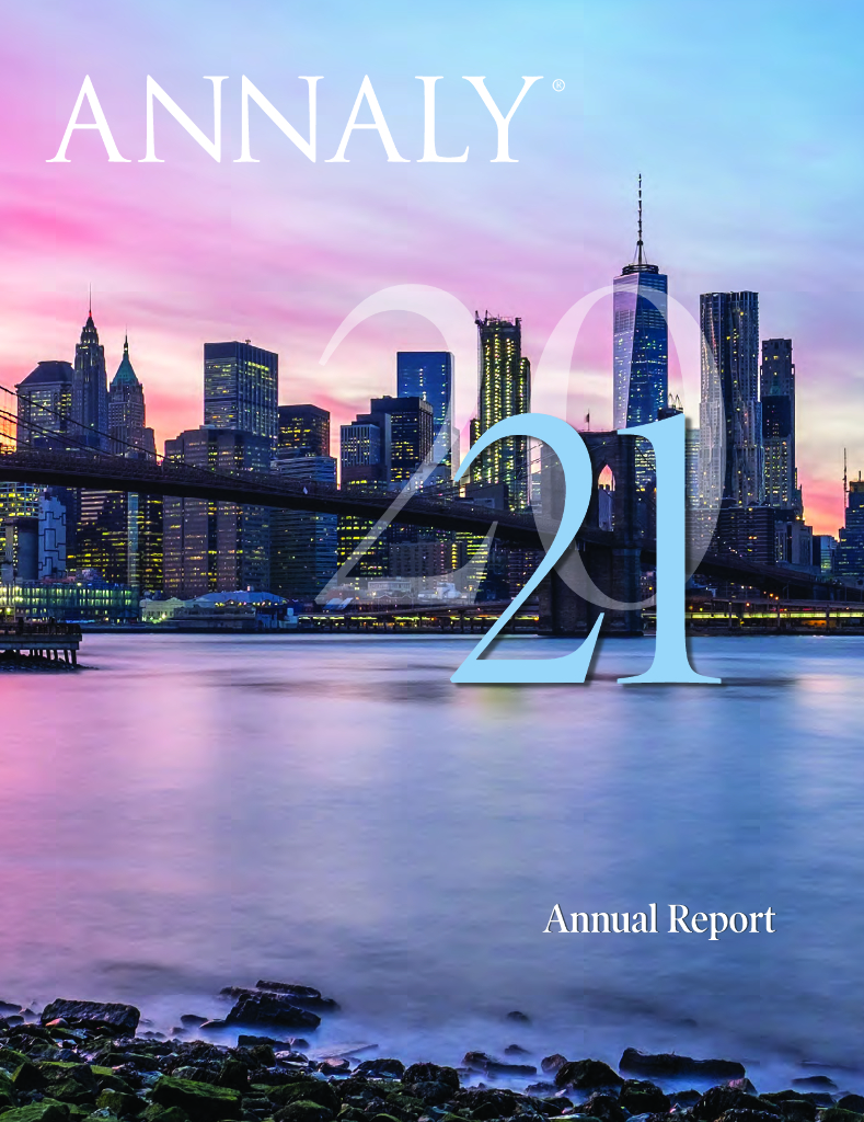 Annaly Capital Management Inc.（NLY）2021财年年度报告（英文版）