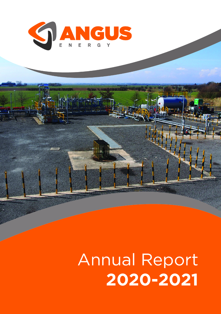 Angus Energy PLC（ANGS）2021财年年度报告（英文版）