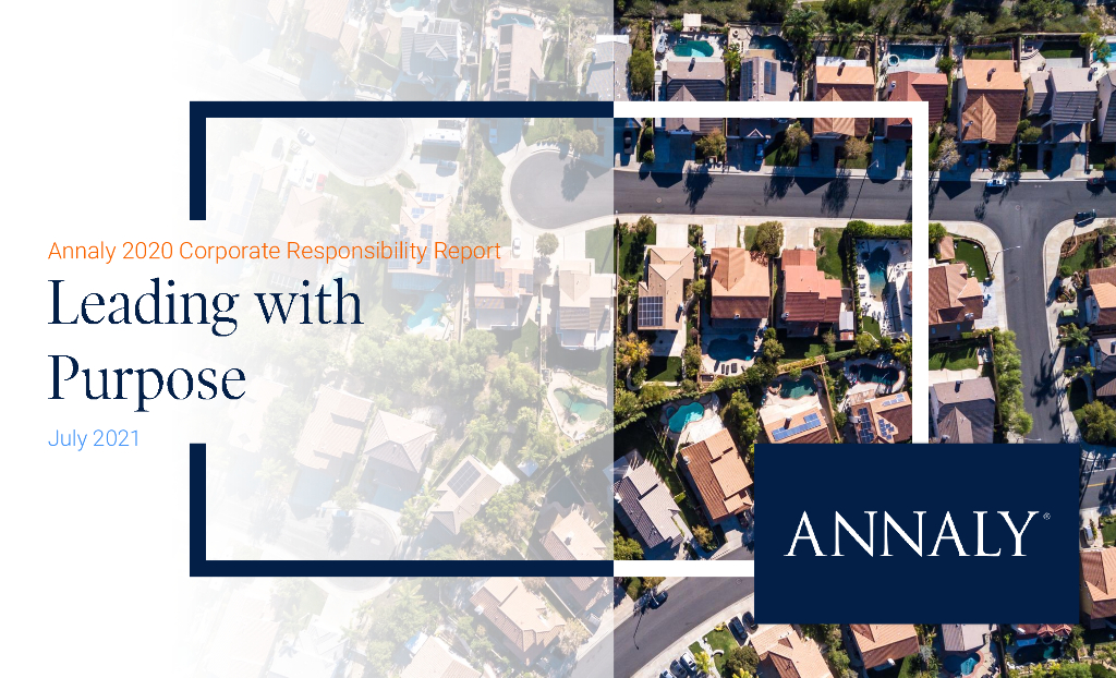 Annaly Capital Management Inc.（NLY）2020年社会责任报告（英文版）