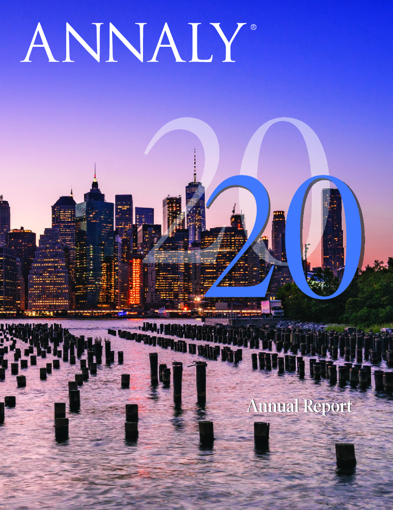 Annaly Capital Management Inc.（NLY）2020财年年度报告（英文版）
