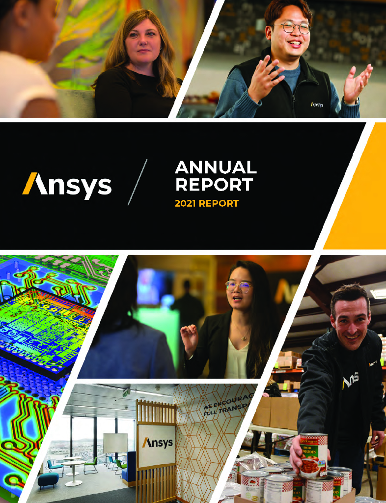 ANSYS Inc.（ANSS）2021财年年度报告（英文版）