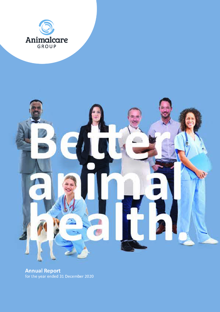 Animalcare Group plc（ANCR）2020财年年度报告（英文版）