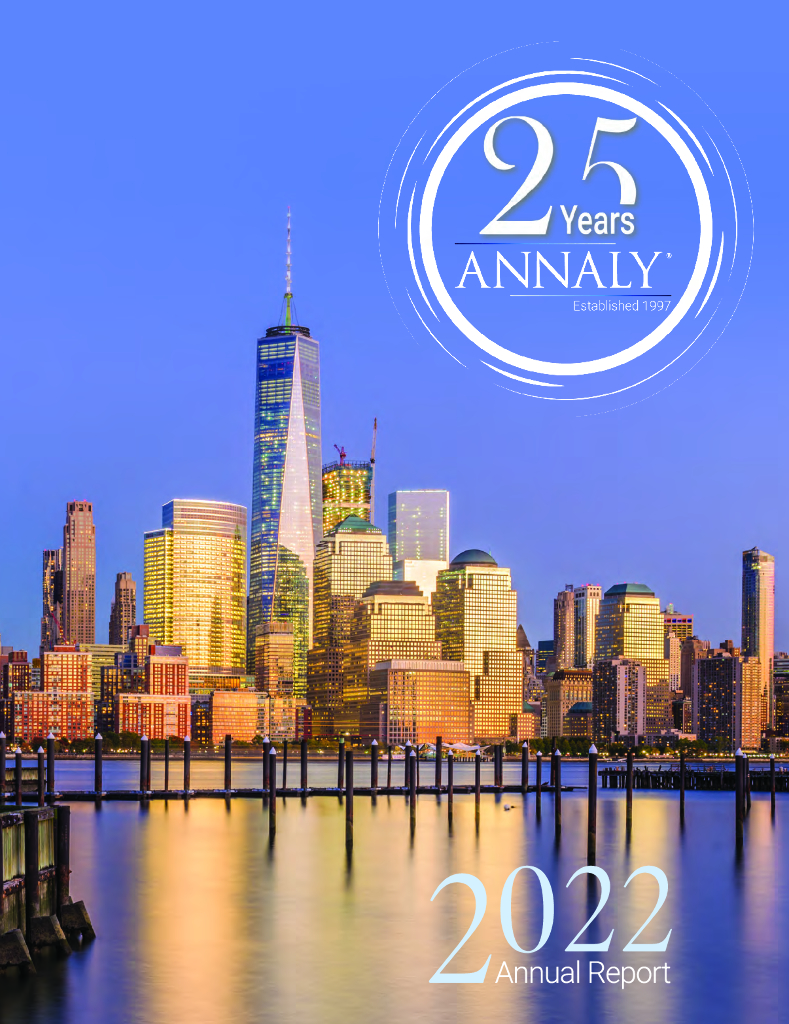 Annaly Capital Management Inc.（NLY）2022财年年度报告（英文版）