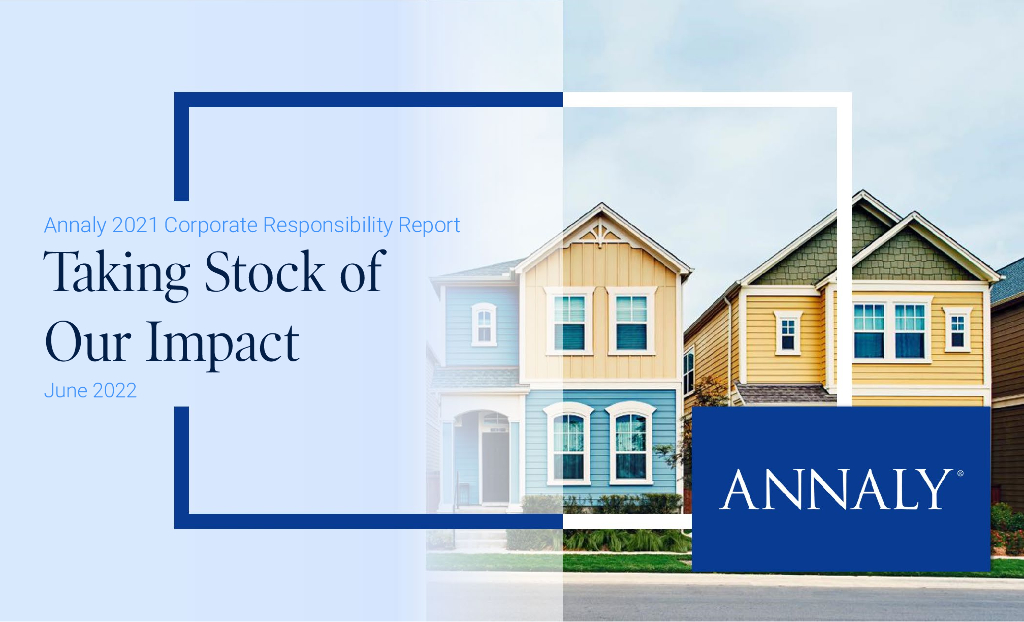 Annaly Capital Management Inc.（NLY）2021年社会责任报告（英文版）