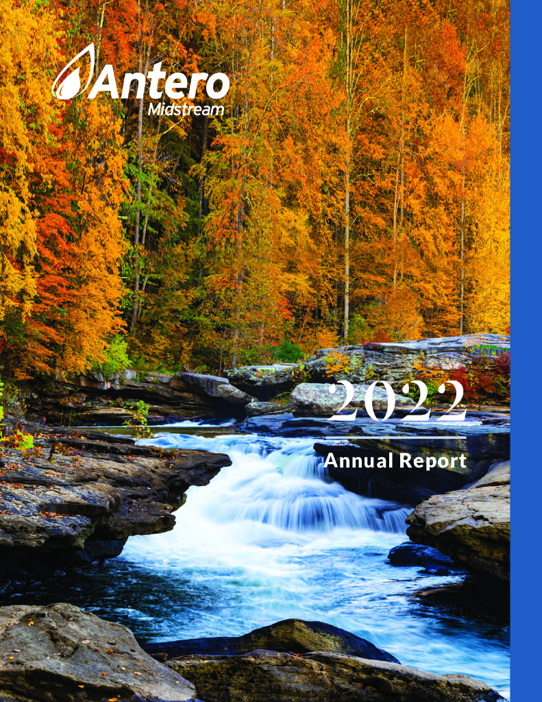 Antero Midstream Partners LP（AM）2022财年年度报告（英文版）