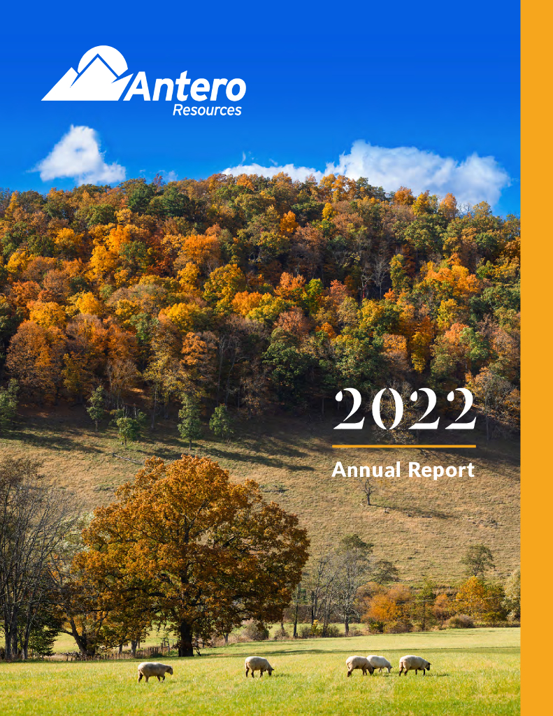 Antero Resources Corp（AR）2022财年年度报告（英文版）