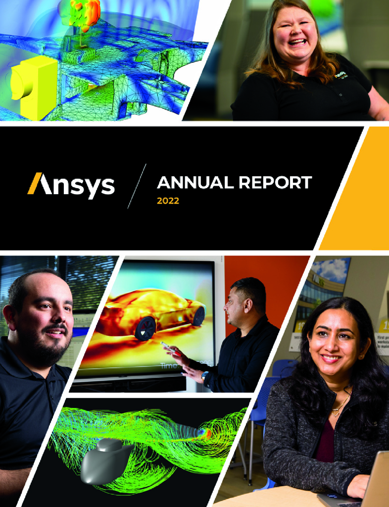 ANSYS Inc.（ANSS）2022财年年度报告（英文版）