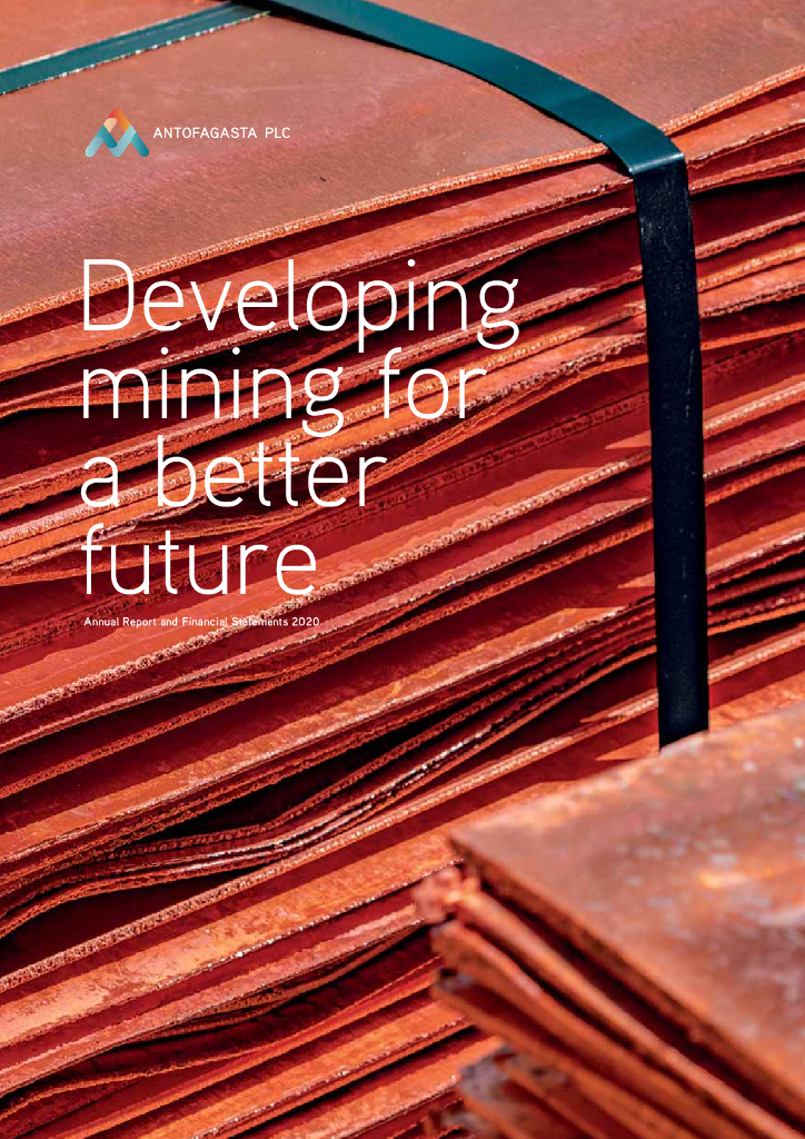 Antofagasta plc（ANTO）2020财年年度报告（英文版）